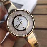 Swarovski Crystalline Bracelet White Dial Gold Steel Strap Watch for Women - 5269253 Authentic Buy Shop Now