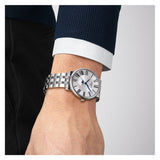 Tissot Carson Premium Silver Dial Silver Steel Strap Watch for Men - T122.417.11.033.00 Authentic Buy Shop Now