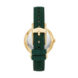 Fossil Jacqueline Multifunction Moonphase Mother of Pearl White Dial Green Leather Strap Watch for Women - ES5244 Authentic Buy Shop Now