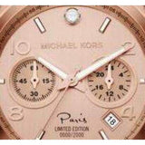 Michael Kors Paris Limited Edition Rose Gold Dial Steel Strap Watch for Women - MK5716 Authentic Buy Shop Now