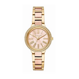 Michael Kors Taryn Rose Gold Dial Two Tone Steel Strap Watch For Women - MK6564 Authentic Buy Shop Now