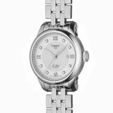 Tissot Le Locle Lady Automatic Diamonds Silver Dial Silver Steel Strap Watch For Women - T006.207.11.036.00 Authentic Buy Shop Now