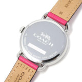 Coach Delancey White Dial Red Leather Strap Watch for Women - 14502879 Authentic Buy Shop Now