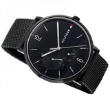 Tommy Hilfiger Brooklyn Black Dial Black Mesh Bracelet Watch for Men - 1791507 Authentic Buy Shop Now