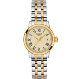 Tissot Classic Dream Lady Gold Dial Two Tone Steel Strap Watch For Women - T129.210.22.263.00 Authentic Buy Shop Now