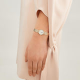 Tissot T Lady Lovely Mother of Pearl Dial Rose Gold Steel Strap Watch For Women - T058.009.33.111.00 Authentic Buy Shop Now