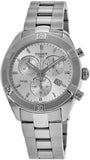 Tissot PR 100 Sport Chic Chronograph Silver Dial Silver Steel Strap Watch for Women - T101.917.11.031.00 Authentic Buy Shop Now