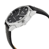 Tissot Luxury Powermatic 80 Black Dial Black Leather Strap Watch For Men - T086.407.16.057.00 Authentic Buy Shop Now