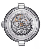 Tissot Bellissima Automatic Silver Dial Blue Leather Strap Watch For Women - T126.207.16.013.00 Authentic Buy Shop Now