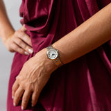 Tissot Bellissima Automatic Silver Dial Two Tone Steel Strap Watch For Women - T126.207.22.013.00 Authentic Buy Shop Now
