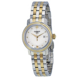 Tissot T Classic Bridgeport Automatic Mother of Pearl Dial Two Tone Steel Strap Watch for Women - T097.410.22.116.00 Authentic Buy Shop Now