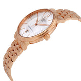 Tissot T Classic Carson Premium Automatic White Dial Rose Gold Steel Strap Watch for Men - T122.407.33.031.00 Authentic Buy Shop Now