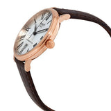 Tissot Carson Premium Powermatic 80 Silver Dial Brown Leather Strap Watch For Men - T122.407.36.033.00 Authentic Buy Shop Now