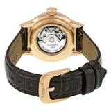 Tissot Carson Automatic White Dial Brown Leather Strap Watch For Women - T085.207.36.011.00 Authentic Buy Shop Now