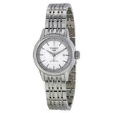Tissot T Classic Carson Automatic White Dial Silver Steel Strap Watch For Women - T085.207.11.011.00 Authentic Buy Shop Now