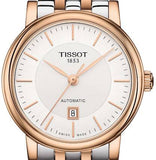 Tissot T Classic Carson Premium 30 White Dial Two Tone Steel Strap Watch for Women - T122.207.22.031.01 Authentic Buy Shop Now