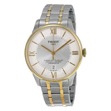 Tissot Chemin des Tourelles Powermatic 80 Helvetic Pride Silver Dial Two Tone Steel Strap Watch for Men - T099.407.22.038.01 Authentic Buy Shop Now