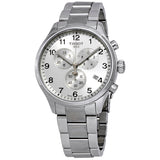 Tissot Chrono XL Classic Silver Dial Silver Steel Strap Watch For Men - T116.617.11.037.00 Authentic Buy Shop Now