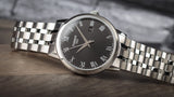 Tissot Classic Dream Black Dial Silver Steel Strap Watch For Men - T129.410.11.053.00 Authentic Buy Shop Now