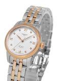 Tissot Le Locle Lady Automatic Diamonds Silver Dial Two Tone Steel Strap Watch For Women - T006.207.22.036.00 Authentic Buy Shop Now