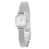 Tissot Lovely Square Silver Dial Silver Mesh Bracelet Watch For Women - T058.109.11.036.00 Authentic Buy Shop Now