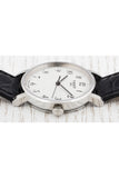 Tissot T Classic Desire White Dial Black Leather Strap Watch For Men - T52.1.421.12 Authentic Buy Shop Now