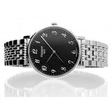 Tissot T Classic Everytime Quartz Black Dial Silver Steel Strap Watch for Men - T109.410.11.072.00 Authentic Buy Shop Now
