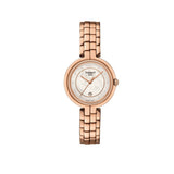 Tissot T Lady Flamingo Mother of Pearl Dial Rose Gold Steel Strap Watch For Women - T094.210.33.116.02 Authentic Buy Shop Now