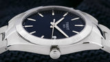 Tissot Gentleman Blue Dial Silver Steel Strap Watch For Men - T127.410.11.041.00 Authentic Buy Shop Now