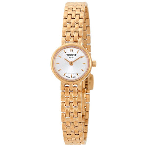 Tissot T Lady Lovely Mother of Pearl Dial Rose Gold Steel Strap Watch For Women - T058.009.33.111.00 Authentic Buy Shop Now