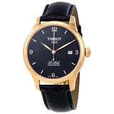 Tissot Le Locle Chronometer Black Dial Black Leather Strap Watch For Men - T006.408.36.057.00 Authentic Buy Shop Now