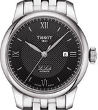 Tissot Le Locle Automatic Lady Black Dial Silver Steel Strap Watch For Women - T006.207.11.058.00 Authentic Buy Shop Now