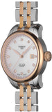 Tissot Le Locle Automatic Diamonds Mother of Pearl White Dial Two Tone Steel Strap Watch For Women - T006.207.22.116.00 Authentic Buy Shop Now