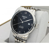 Tissot Le Locle Automatic Black Dial Silver Steel Strap Watch For Men - T006.408.11.057.00 Authentic Buy Shop Now
