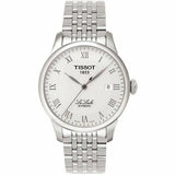 Tissot T Classic Le Locle Automatic White Dial Silver Steel Strap Watch For Men - T41.1.483.33 Authentic Buy Shop Now
