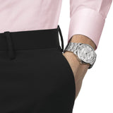 Tissot Luxury Powermatic 80 Silver Dial Silver Steel Strap Watch For Men - T086.407.11.037.00 Authentic Buy Shop Now