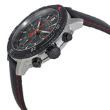 Tissot T Sport PRS 200 Chronograph Grey Dial Black Leather Strap Watch For Men - T067.417.26.051.00 Authentic Buy Shop Now