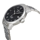 Tissot T Classic Le Locle Powermatic 80 Black Dial Silver Steel Strap Watch For Women - T41.1.483.53 Authentic Buy Shop Now