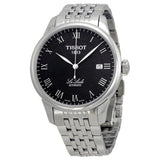 Tissot Le Locle Automatic Black Dial Silver Steel Strap Watch For Men - T41.1.483.53 Authentic Buy Shop Now
