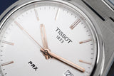 Tissot PRX Quartz Silver Dial Silver Steel Strap Watch for Men - T137.410.11.031.00 Authentic Buy Shop Now