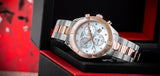 Tissot PR 100 Sport Chic Chronograph Diamonds Mother of Pearl Dial Two Tone Steel Strap Watch for Women - T101.917.22.116.00 Authentic Buy Shop Now