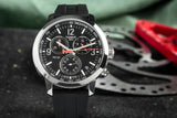 Tissot PRC 200 Chronograph Black Dial Black Rubber Strap Watch for Men - T114.417.17.057.00 Authentic Buy Shop Now