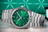 Tissot PRX Green Dial Silver Steel Strap Watch for Women - T137.210.11.081.00 Authentic Buy Shop Now