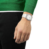 Tissot PRX 40 White Dial White Rubber Strap Watch For Men - T137.410.17.011.00 Authentic Buy Shop Now
