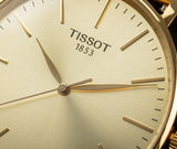 Tissot Everytime Gent Gold Dial Gold Mesh Bracelet Watch for Men - T143.410.33.021.00 Authentic Buy Shop Now
