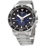 Tissot Seastar 1000 Chronograph Driver Blue Dial Silver Steel Strap Watch For Men - T120.417.11.041.01 Authentic Buy Shop Now