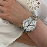 Tissot Seastar 1000 Lady White Dial Silver Steel Strap Unisex Watch - T120.210.11.011.00 Authentic Buy Shop Now