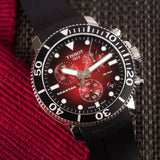 Tissot Seastar 1000 Chronograph Red Dial Black Rubber Strap Watch For Men - T120.417.17.421.00 Authentic Buy Shop Now