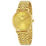 Tissot T Classic Everytime Medium Gold Dial Gold Mesh Bracelet Watch For Men - T109.410.33.021.00 Authentic Buy Shop Now