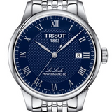 Tissot Le Locle Powermatic 80 Blue Dial Silver Steel Strap Watch For Men - T006.407.11.043.00 Authentic Buy Shop Now